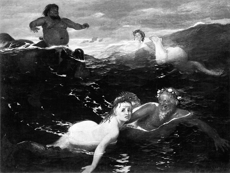 Spiel der Wellen (Arnold Bcklin, 1883)