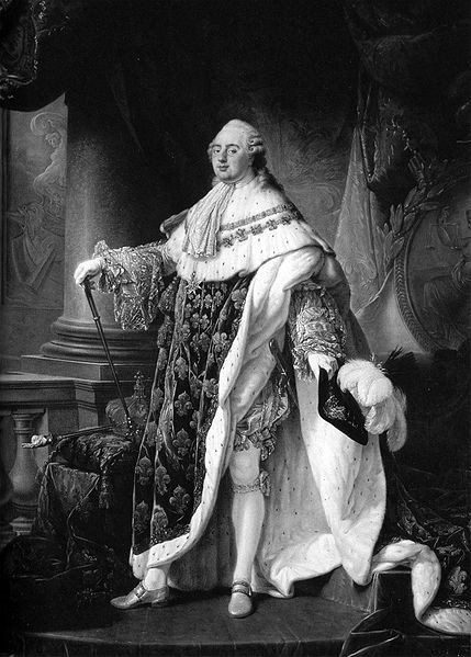 Ludwig XVI. im Krnungsornat. Gemlde von Antoine-Franois Callet aus dem Jahr 1779