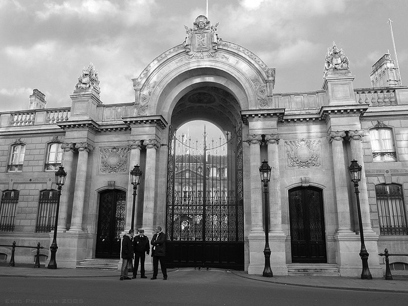 Hauptportal des Palais de l'Elyse