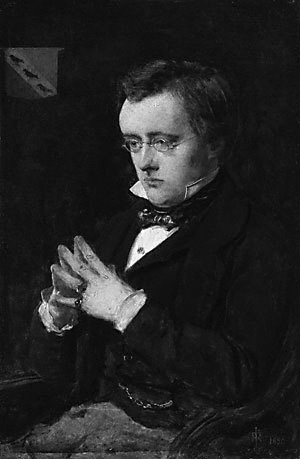 Wilkie Collins (Portrait von John Everett Millais, 1850)