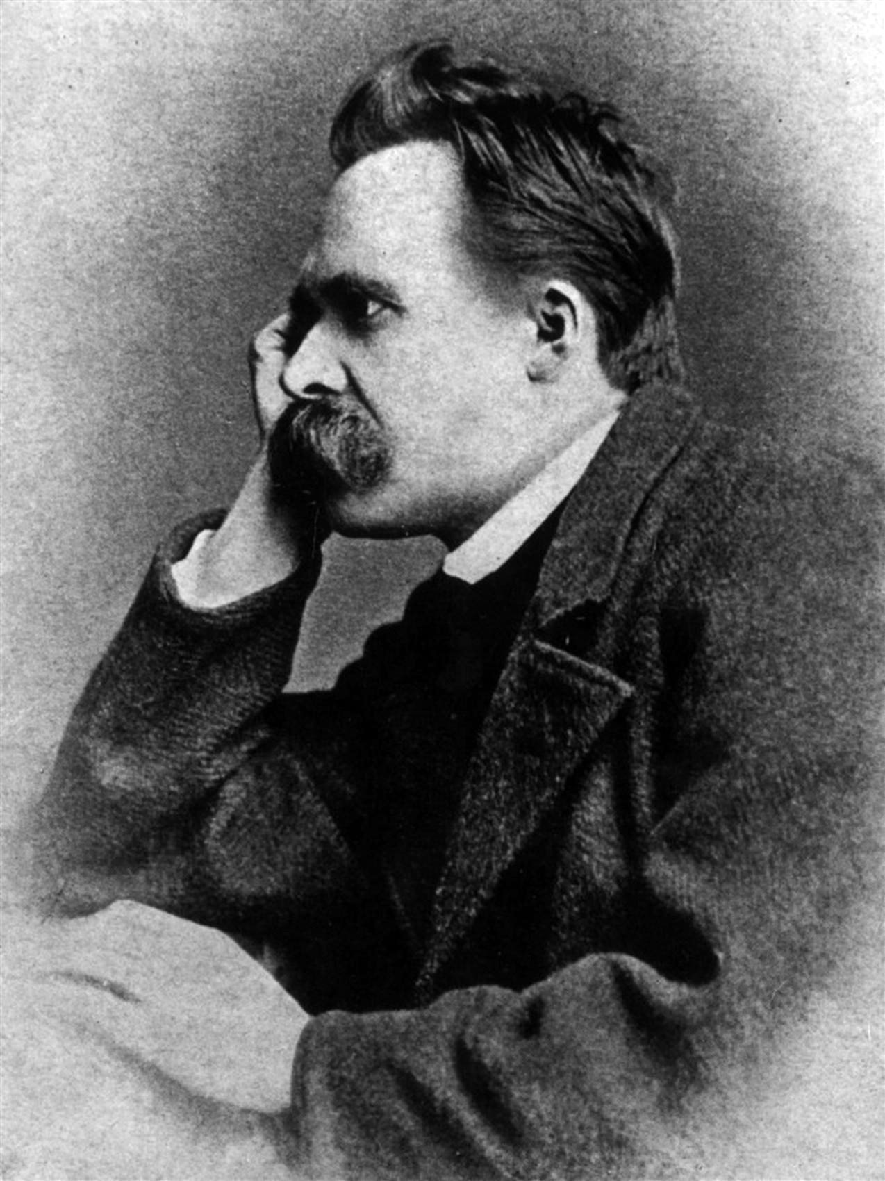 Friedrich Nietzsche, 1882 (Photographie von Gustav Adolf Schultze)