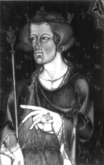 Portrait von Edward I. in Westminster Abbey